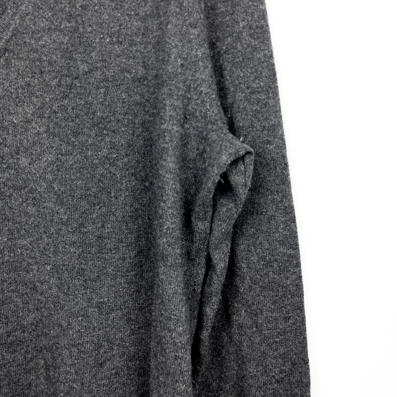 Lord & Taylor Cashmere Dark Gray Long Sleeve Sweater - Picture 5 of 7